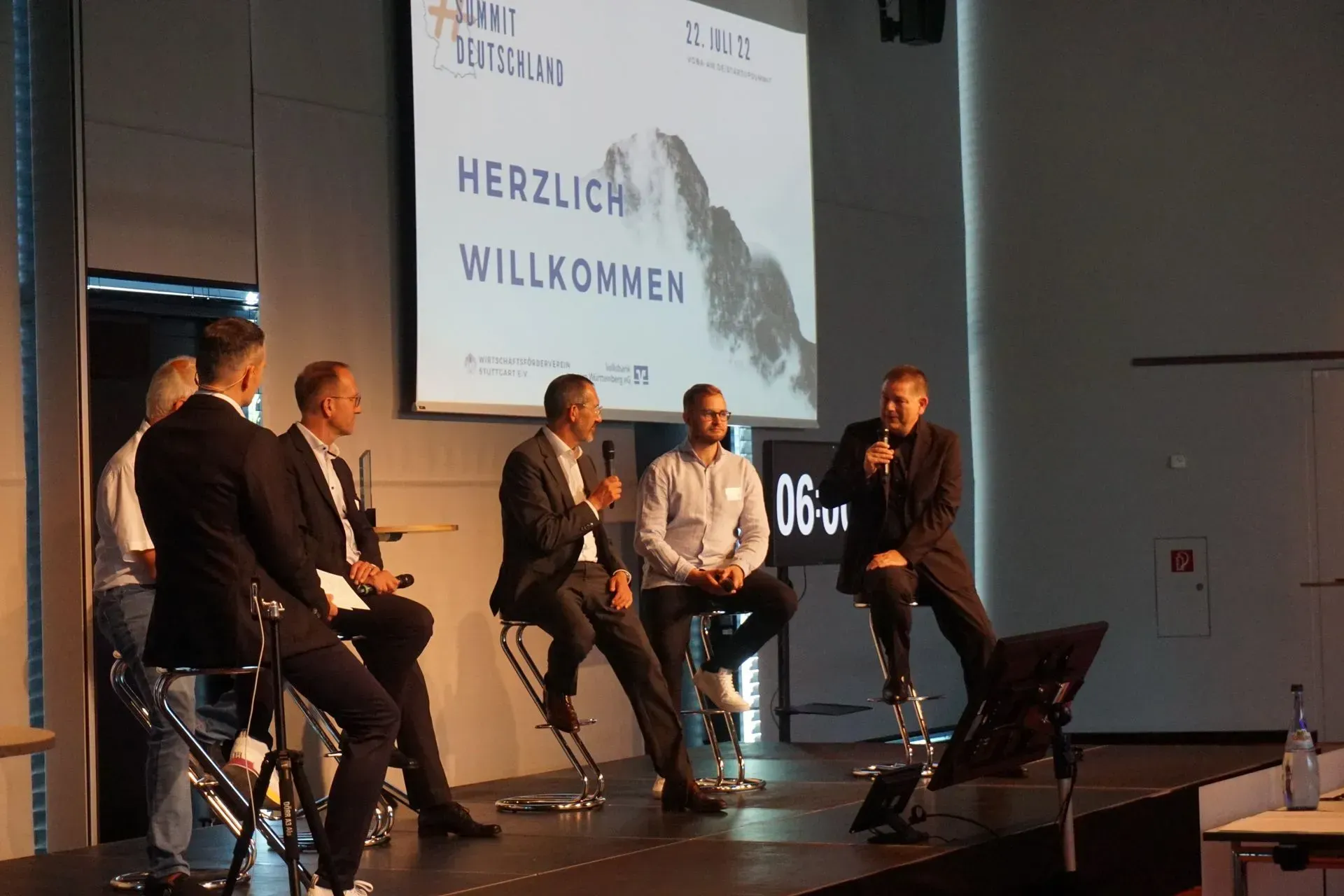 Jury beim Startup Summit Deutschland 2022