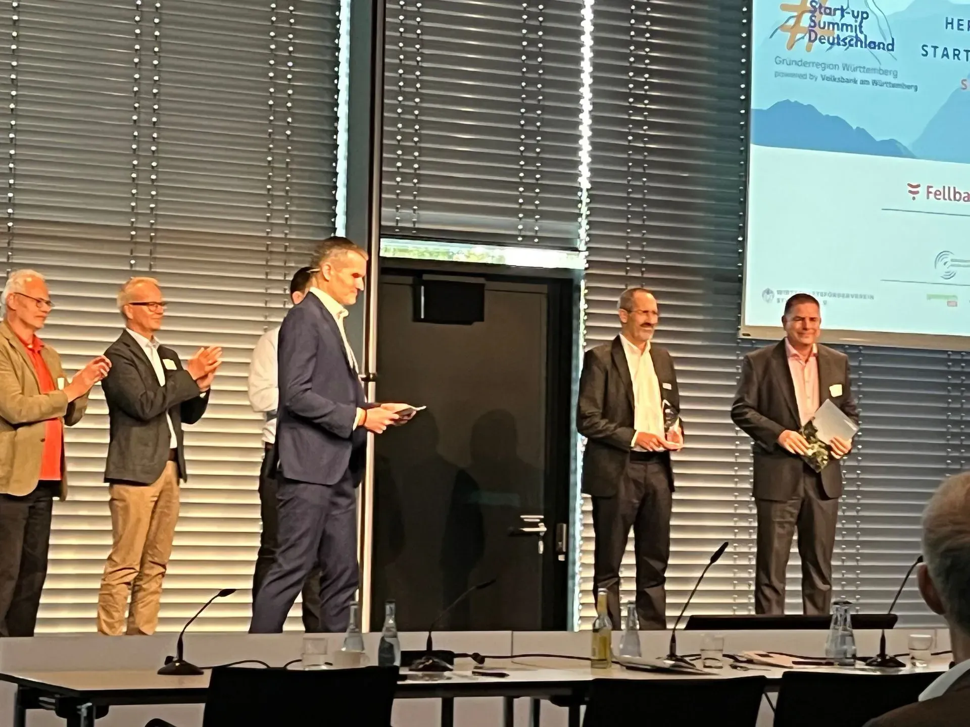 Siegerehrung beim Startup Summit Deutschland 2023