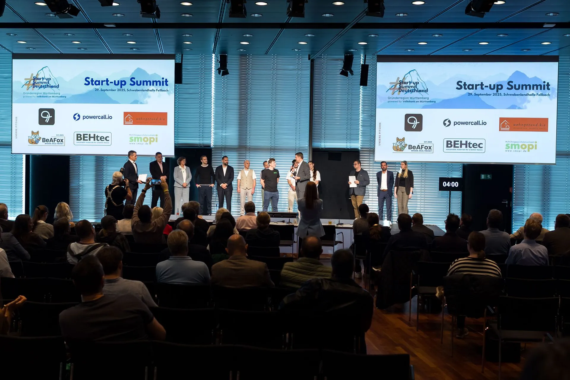 Bühne beim Startup Summit Deutschland 2025
