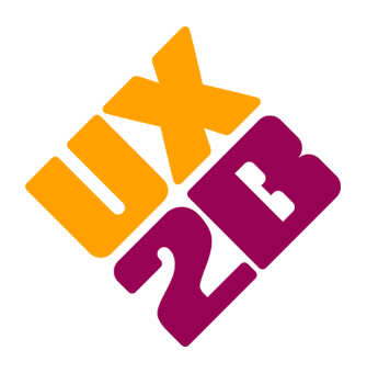 Logo von UX2B
