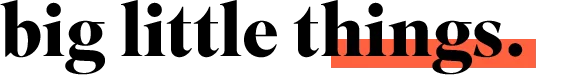 Logo von big little things