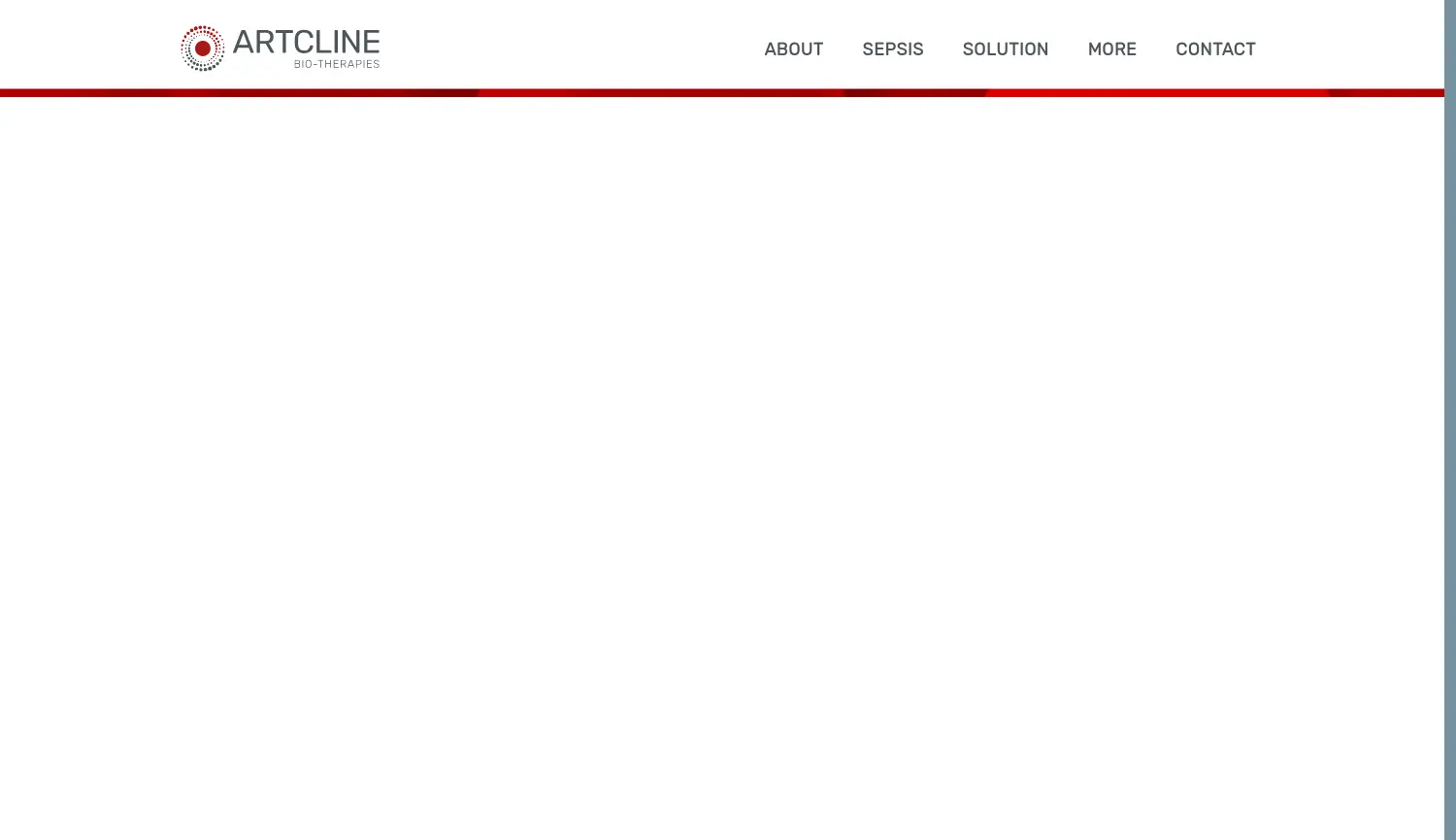 Website-Screenshot von ARTCLINE