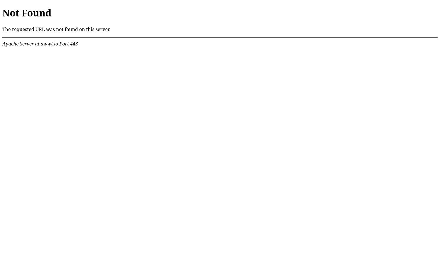 Website-Screenshot von Awwt