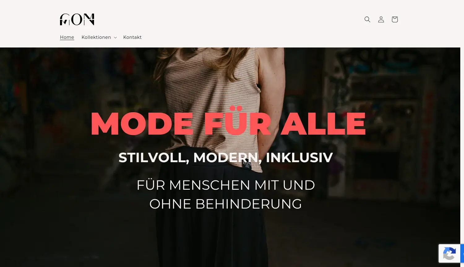Website-Screenshot von Claire Common