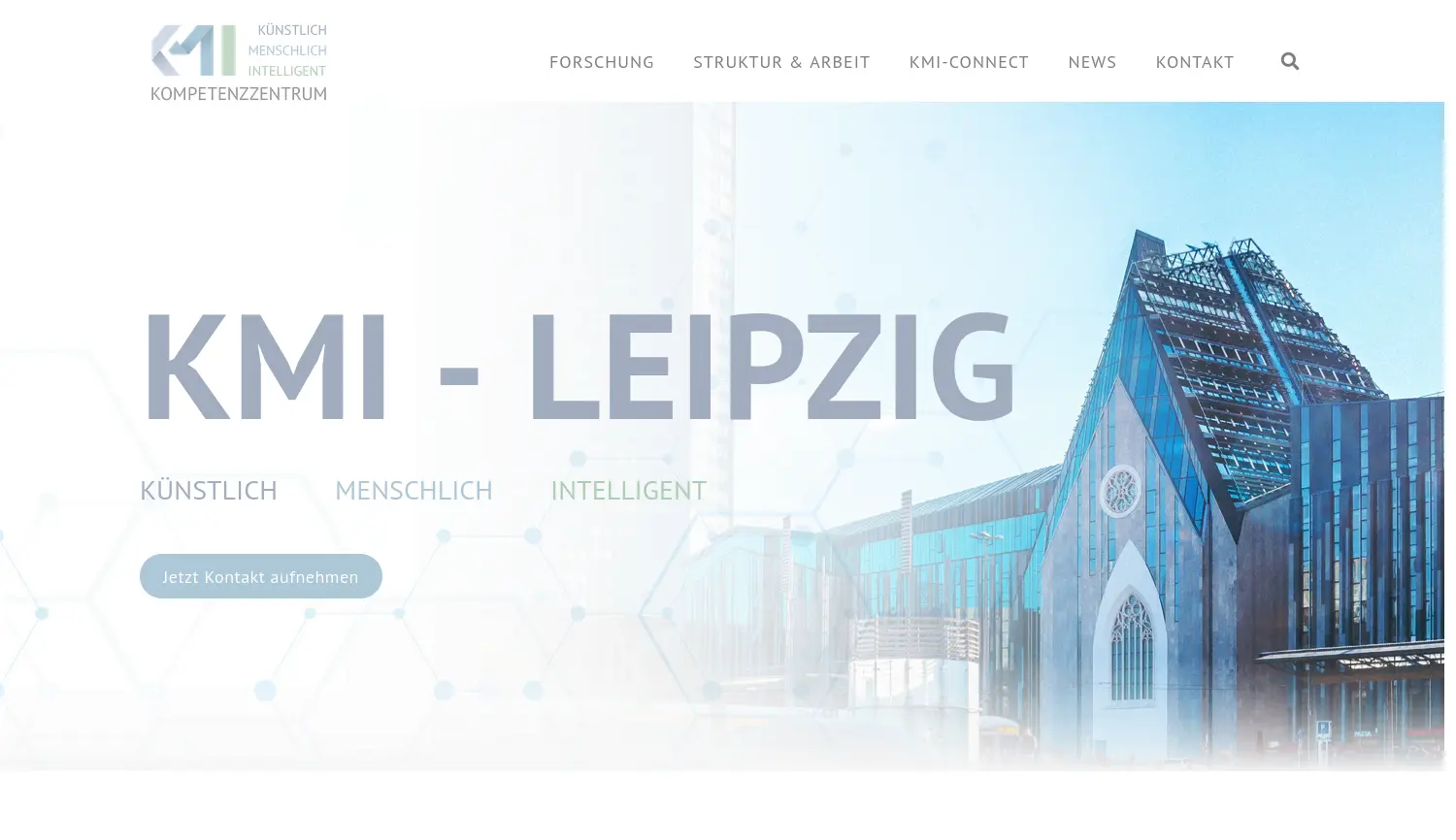 Website-Screenshot von KMI