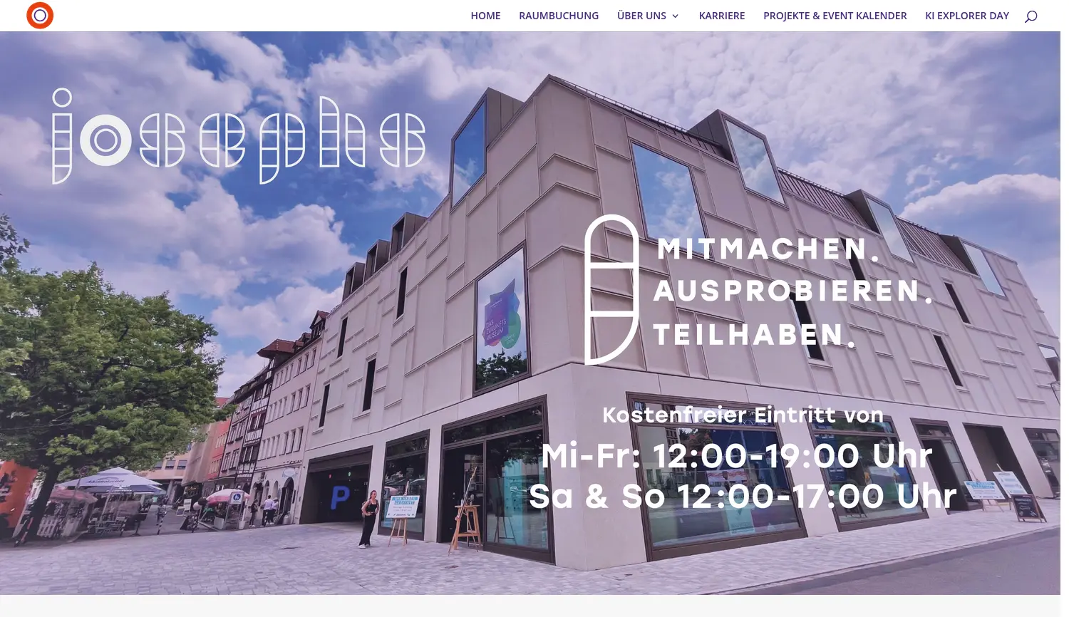 Website-Screenshot von JOSEPHS