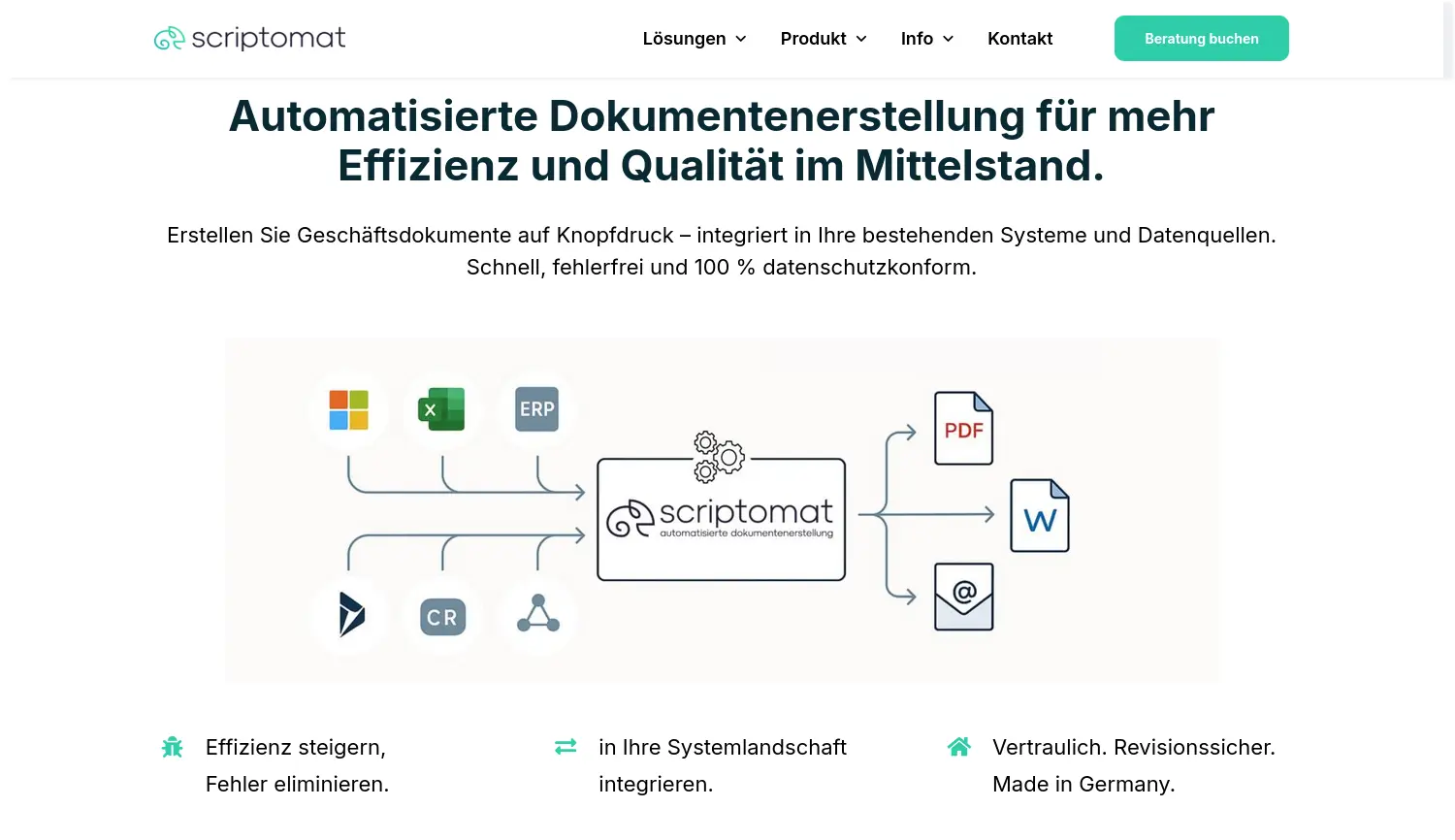 Website-Screenshot von aurixus