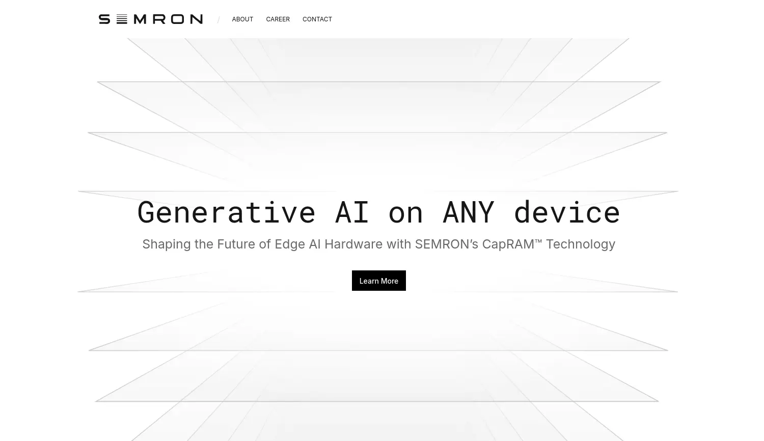 Website-Screenshot von SEMRON
