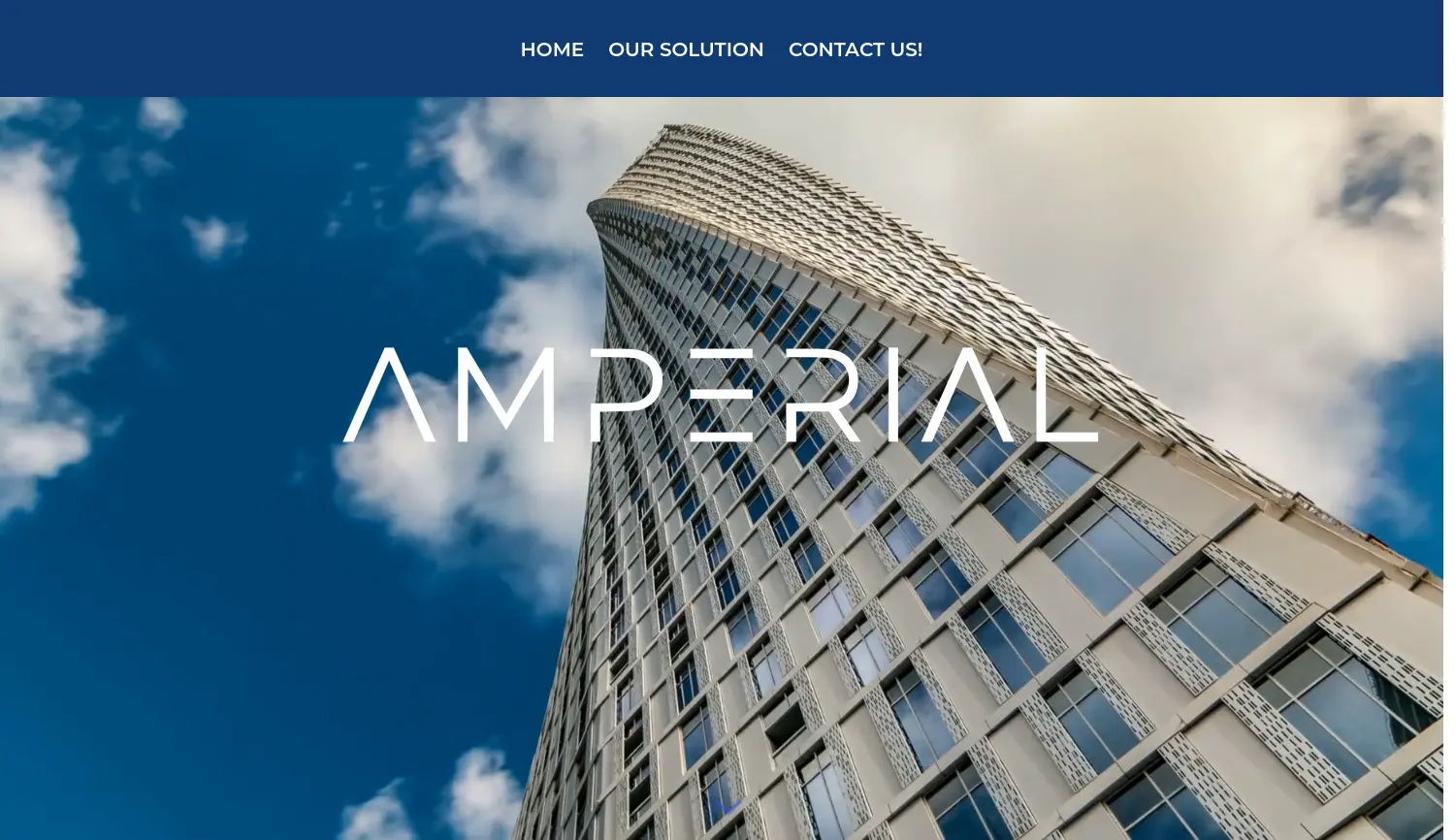 Website-Screenshot von AMPERIAL Window Technologies